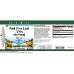 TerraVita Red Vine Leaf 450 mg, (100 Capsules)