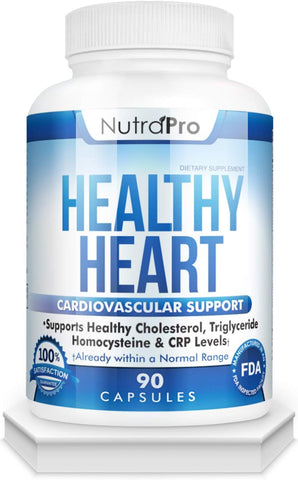 NutraPro Healthy Heart - Heart Health Supplements 90 capsules