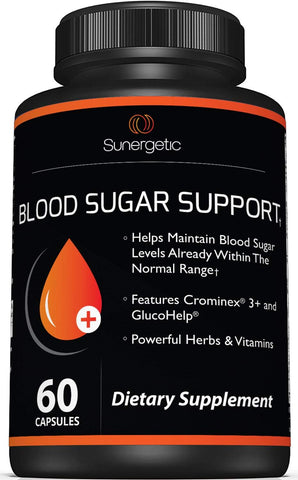Premium Blood Sugar Support Supplement ,60 Capsules