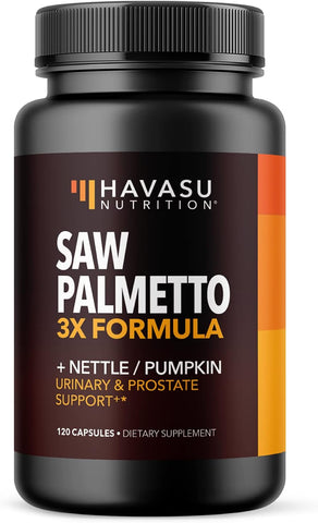 Saw Palmetto Prostate Supplement for Men 120 count