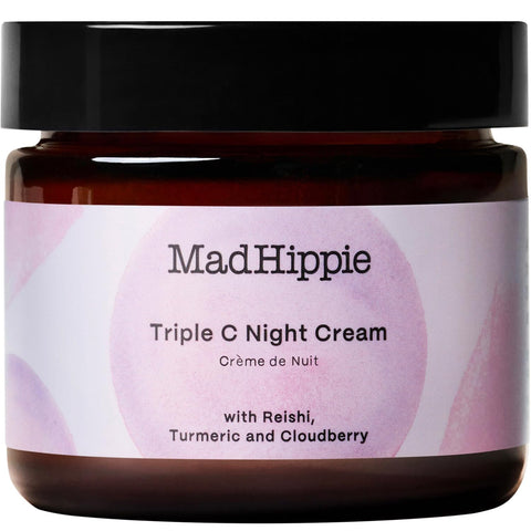 Mad Hippie Triple C Night Cream - Hydrating Face Moisturizer 2.1 Oz