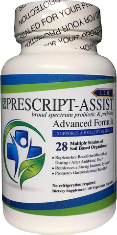 Prescript-Assist Light -28 strains Soil microflora Probiotic and Prebiotic for Children and Adults